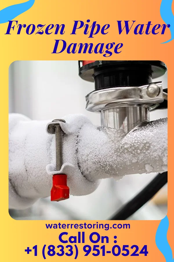 Frozen Pipe Water Damage in Everett, GA